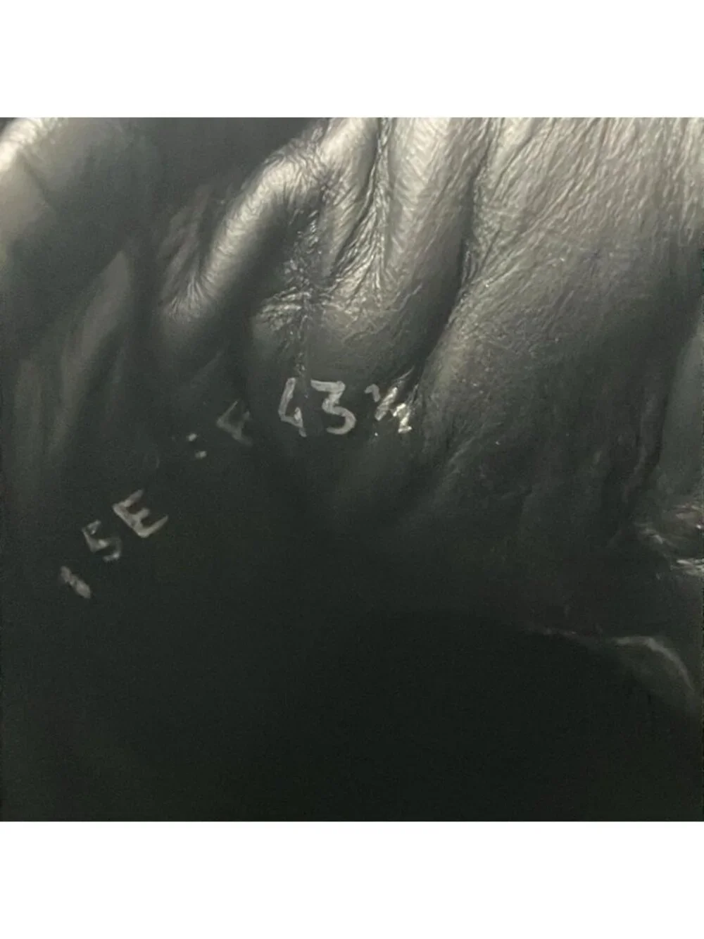 Dior Homme Sneakers 43.5 Navy Gray Black High Cut Leather - Picture 6 of 6